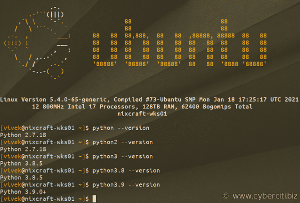 Cómo instalar Python 2.xo 3.x en Ubuntu y Debian Linux