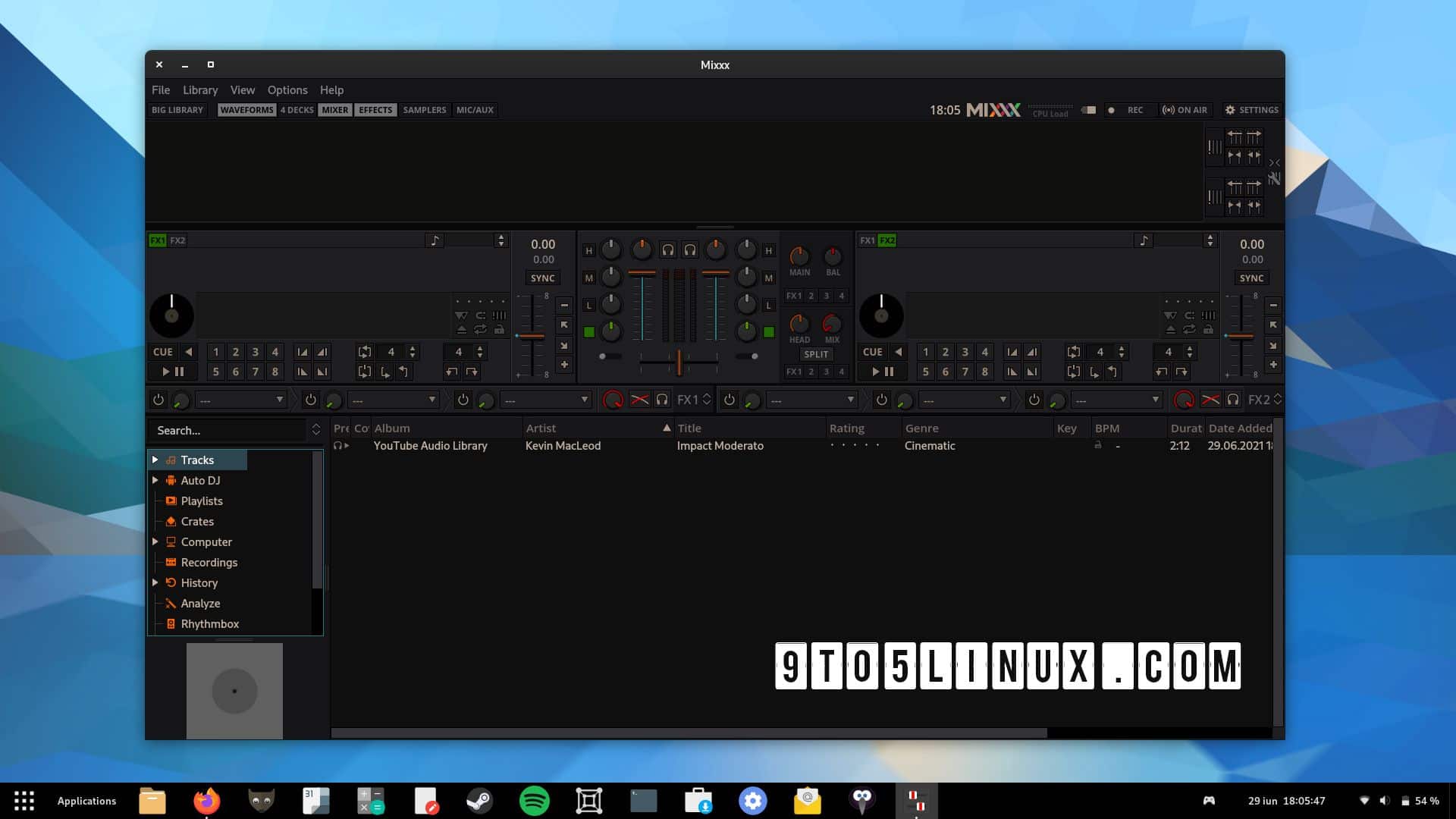 El software de DJ de código abierto Mixxx 2.3 agrega nuevas máscaras  predeterminadas, nuevos códecs y más - MuyLinux