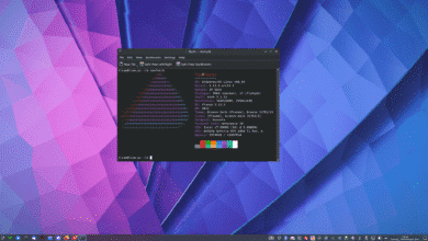 Captura de pantalla de plasma de KDE