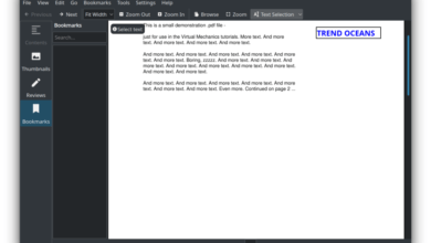 Okular: lector de PDF con todas las funciones de KDE