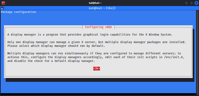 Administrador de pantalla para KDE