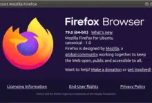 Comprobar la versión de Firefox