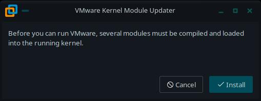 Compilar módulo kernel para VMware