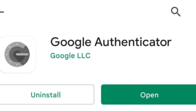 Aplicación de autenticación de Google