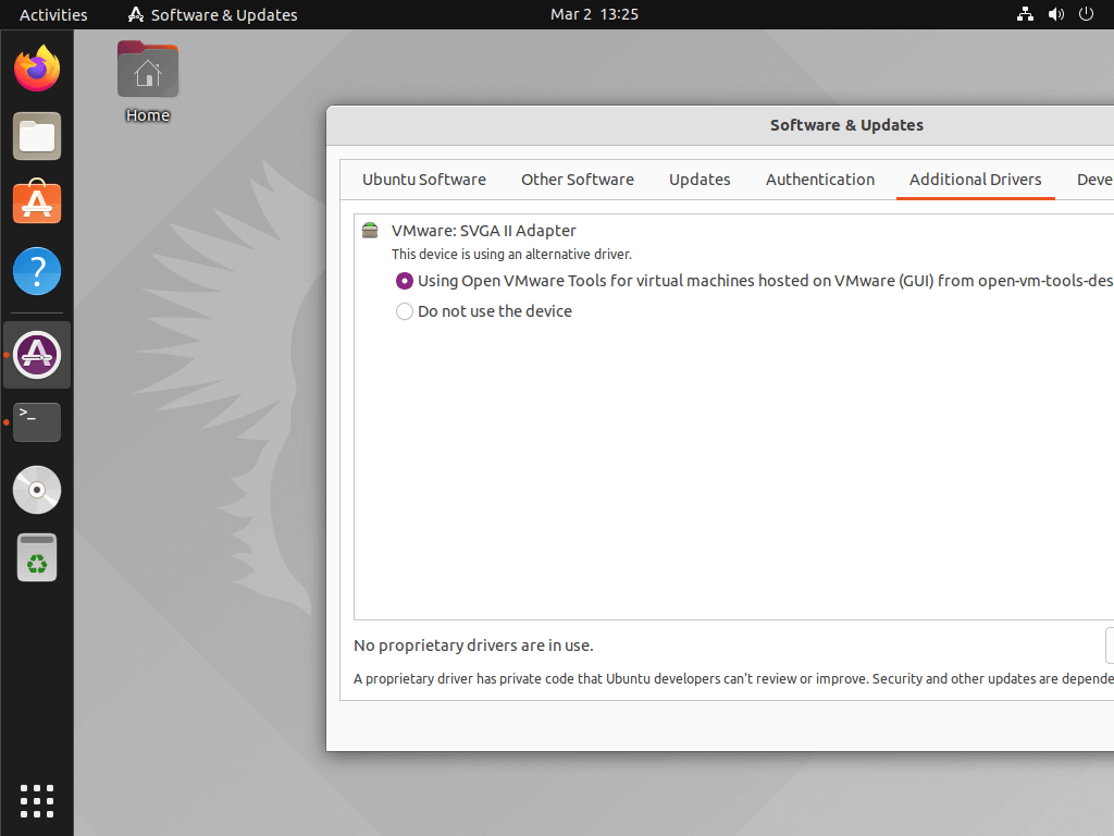 Instalar controladores de gráficos en Ubuntu