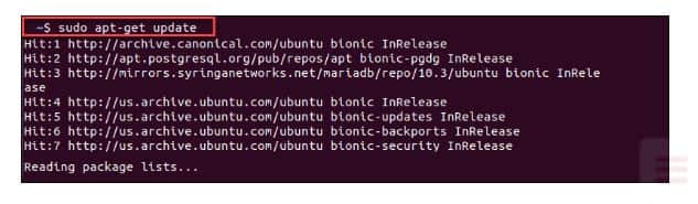 Sudo Apt Obtener comando de actualización en Ubuntu