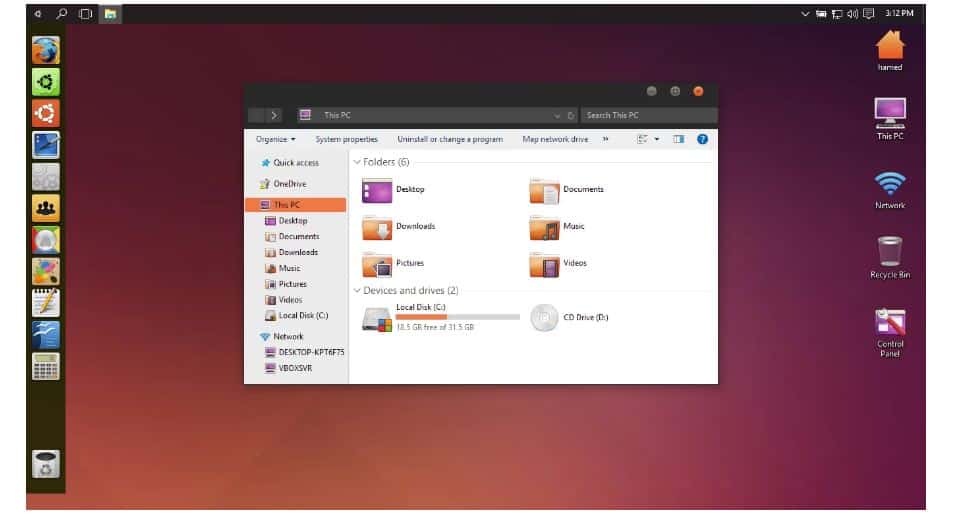Haz que Windows 11 se parezca a Ubuntu