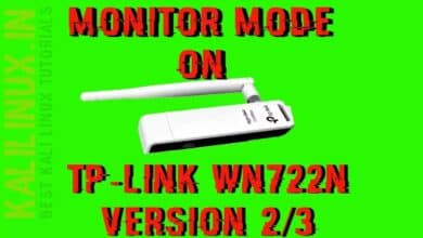 Modo Monitor TP-Link WN722N Versión 2/3 y Soporte de Inyección de Paquetes