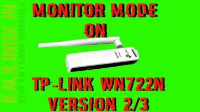 Modo Monitor TP-Link WN722N Versión 2/3 y Soporte de Inyección de Paquetes