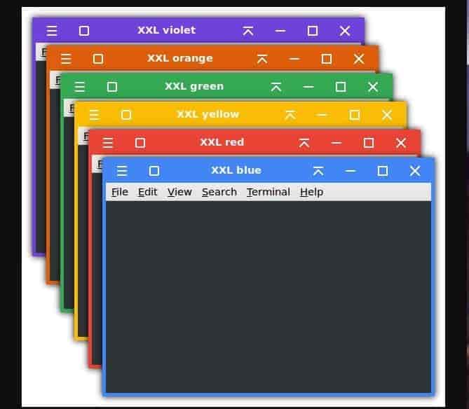 Tema OneColor Xfce