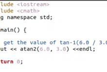 C++ atan2