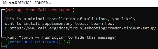 Cómo cambiar la contraseña de administrador Kali Linux
