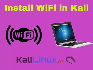 Instalar wifi en Kali Linux