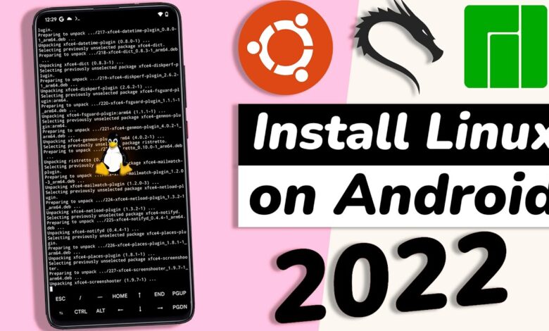 Instalar Linux en cualquier teléfono inteligente Android 2022  [No Root] | Ejecutar Linux en Android con AndroNix