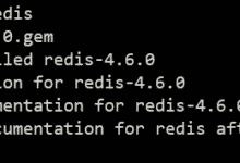 Usando Redis con Ruby