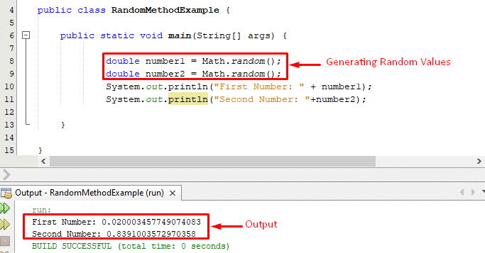 ¿Cómo usar el método Math.random() en Java?