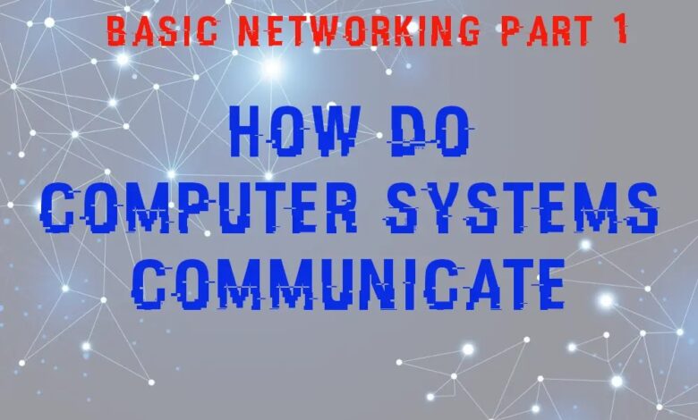 Redes básicas Parte 1: ¿Cómo se comunican los sistemas informáticos?