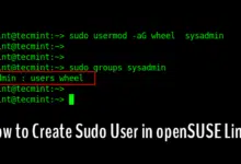 Cómo crear un usuario Sudo en openSUSE Linux