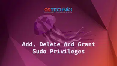 Agregar, eliminar y otorgar privilegios de Sudo a los usuarios en Ubuntu