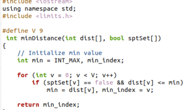 Algoritmo de Dijkstra C++