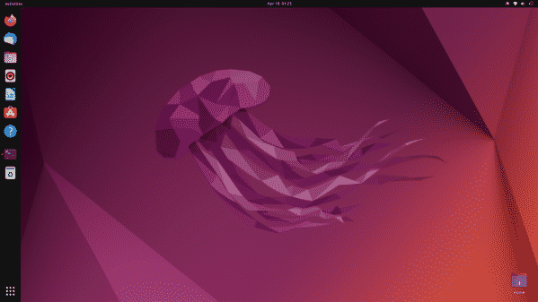 Captura de pantalla del escritorio