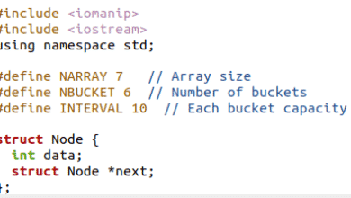 Tipo de cubeta C++