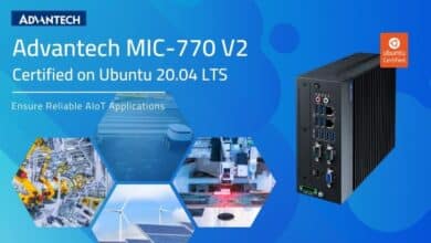Advantech MIC-770 V2 certificado en Ubuntu 20.04 LTS para garantizar aplicaciones AIoT confiables