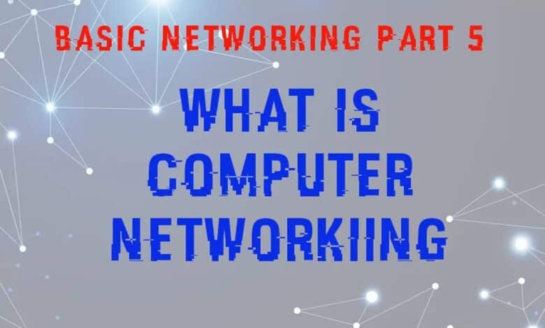 Redes básicas Parte 5: ¿Qué son las redes informáticas?