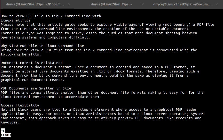 Ver PDF en la terminal de Linux