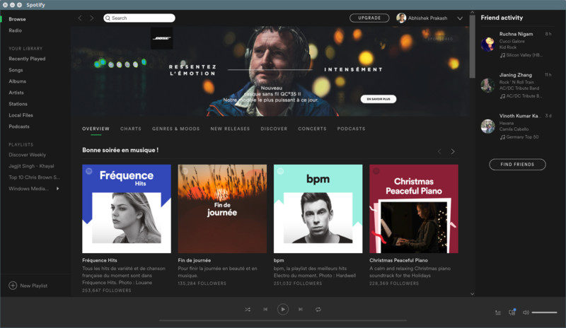 Aplicación instantánea de Spotify en Ubuntu 16.04