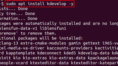 4 métodos rápidos para instalar KDevelop en Ubuntu 22.04