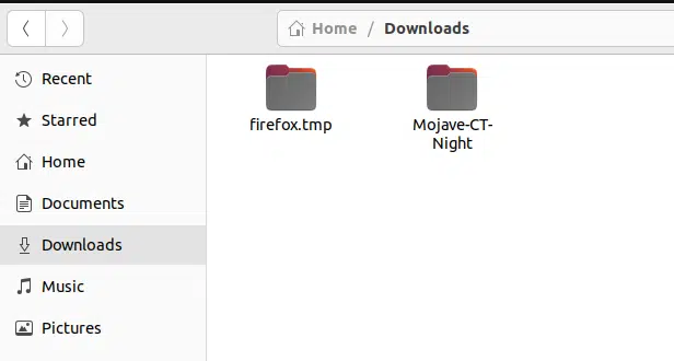 Cómo cambiar el color de la carpeta en Ubuntu 22.04
