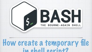 Cómo crear un nombre de archivo aleatorio temporal en bash scripting