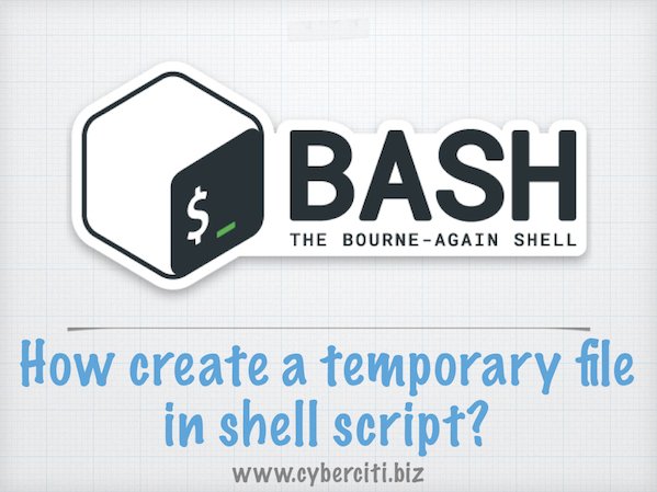 Cómo crear un nombre de archivo aleatorio temporal en bash scripting