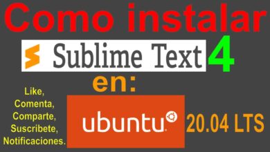Cómo instalar Sublime Text 4 en Linux Ubuntu 20.04 LTS desde el Administrador de paquetes de Linux