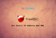 Establecer dirección IP estática y DNS en FreeBSD