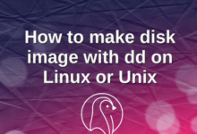 Cómo hacer una imagen de disco usando dd en Linux o Unix