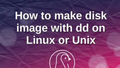 Cómo hacer una imagen de disco usando dd en Linux o Unix