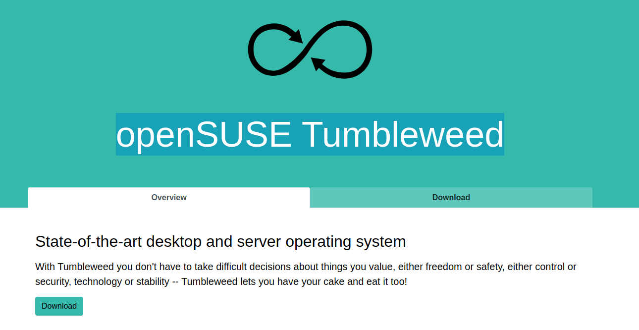 Descargar openSUSE Tumbleweed