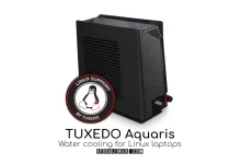 TUXEDO Aquaris anunciado como el primer sistema de refrigeración por agua para portátiles Linux