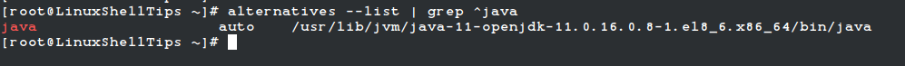 Lista de ubicaciones de instalación de Java