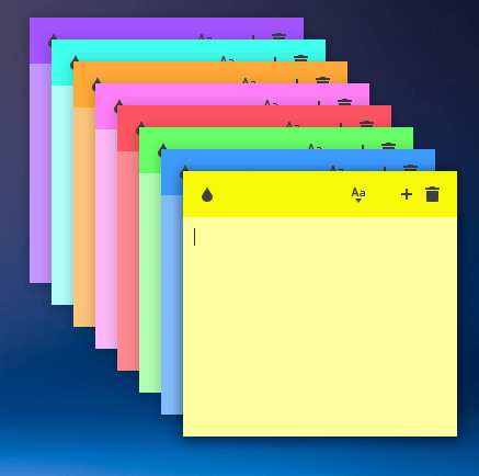 Color de la nota adhesiva de Linux Mint