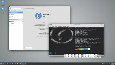 Neptune 7.5 se basa en Debian GNU/Linux 11.4 y funciona con Linux Kernel 5.18
