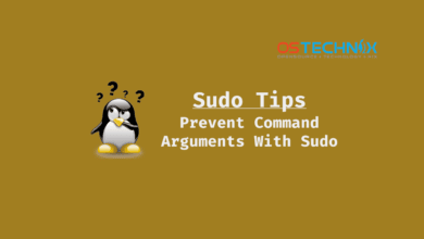 Evitar argumentos de comando usando Sudo en Linux