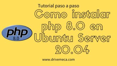 Cómo instalar php 8.0 en Ubuntu Server 20.04 - Tutorial paso a paso