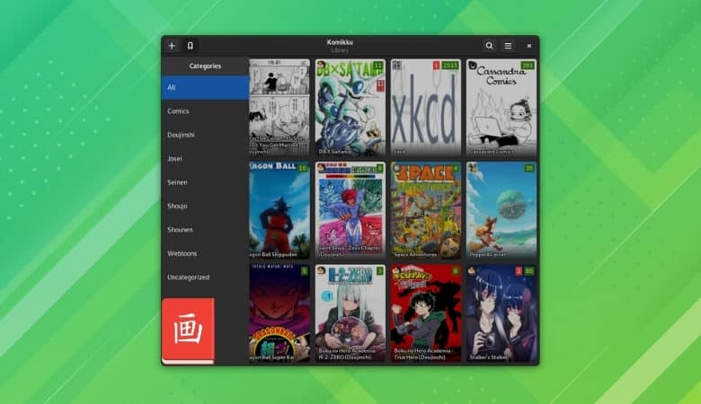 Komikku: lector de manga gratuito y de código abierto para Linux