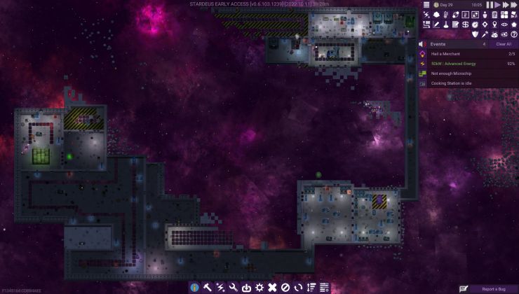 El simulador de construcción de colonias espaciales Stardeus, inspirado en Factorio y RimWorld, ingresa a Early Access