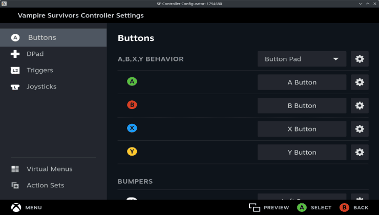 Valve comienza el lanzamiento del configurador de controladores Steam Deck para Steam PC