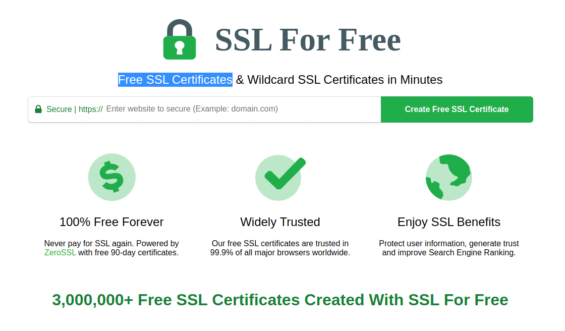 SSL gratis - Certificado SSL gratis 
