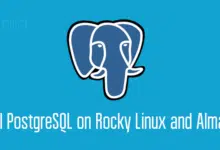 Cómo instalar PostgreSQL 15 en Rocky Linux y AlmaLinux